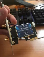 Wifi-Adapter Wi-Fi-Card PCI Dual-Band Bluetooth EDUP Express-802.11ax AX200 2974mbps