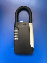 Caja de almacenamiento de llave oculta, candado seguro con contraseña de Seguridad, de acero inoxidable, para casa y empresa, instalación gratuita