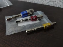 3 uds taladro adaptador taladro de impacto de brocas Bar adaptador de enchufe 1/4, 3/8 tamaño 1/2 vástago hexagonal de cabeza cuadrada de la broca