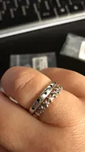 Finger-Rings Jewelry Footprints Cat 925-Sterling-Silver BAMOER Women Dog for Valentine's-Day-Gift