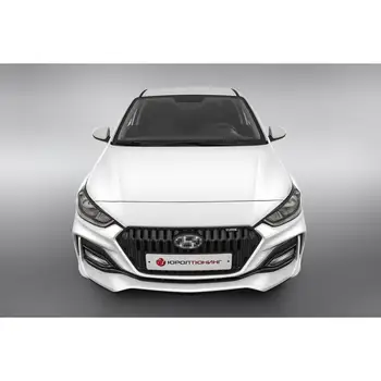 

Bumper front Hyundai Solaris C 2017G. A. Comp. "Comfort" юролтюнинг item No. Sq 01.01.00 not painted.