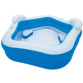 

Bestway pool inflatable with seaters and headrests