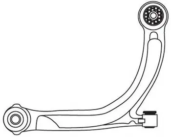 

Suspension arm FIAT: 500 07>F3712FRAP