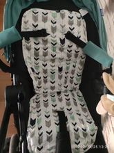 Asiento de algodón para cochecito de bebé recién nacido, accesorio de cojín para carrito esterilla infantil, cómodo y suave de diferentes colores