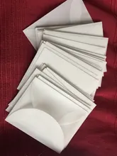 40 unids/lote Semi-transparente de papel de ácido sulfúrico sobres para DIY tarjeta postal tarjeta/tarjeta de invitación de la boda de embalaje de regalo