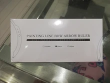 Regla de posicionamiento de arco para Mapeo de cejas, herramienta de medición de maquillaje, revestimientos de teñido de hilo, seguro, Microblading semipermanente