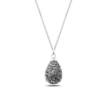 

Angemiel 925 Silver Zircon Stone Necklace