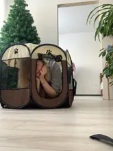 Big-Tent Playpen Fence Puppy-Kennel Dog-House Cage Dog Pet Folding Durable Outdoor Octagon