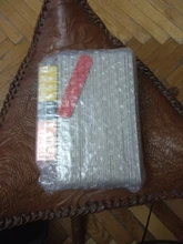 50 unids/lote Mini archivos De uñas 180/240 De madera De colores De uñas Lima De pedicura y ManicureLixa De UNA DIY herramientas De uñas juegos