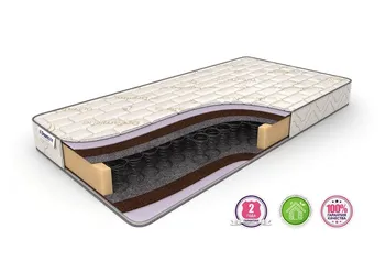 

Pocket spring mattress Classic + 15 Hard Bonnel, 90х195