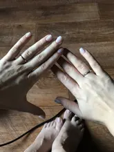 KNOCK titanio acero rosa oro Anti-alergia suave Simple boda parejas anillos bisutería para hombre o mujer regalo