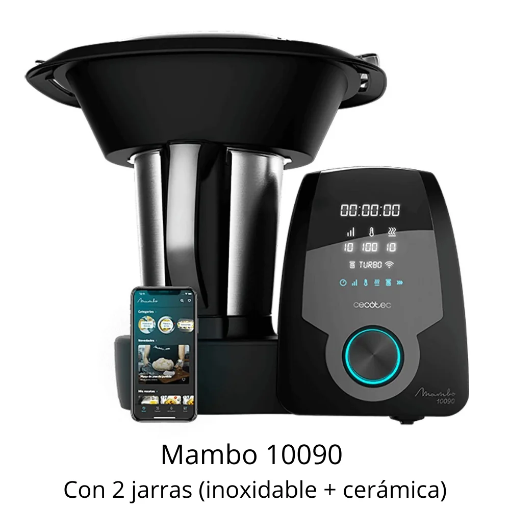 Cecotec Multifunction Kitchen Robot Mambo 8590-12090 Havana. MamboMix  spoon, 30 functions, built-in scale, 3