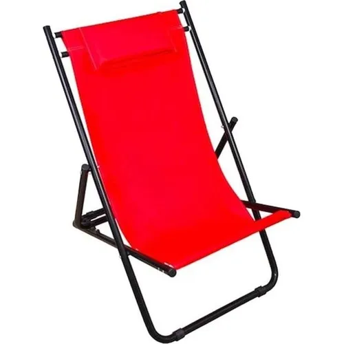 

Korkak chairs folding 5 level beach lounge chair-Red