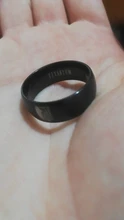 Anillo de acero inoxidable con diseño de alas de la libertad para hombre y mujer, sortija de 8mm, color negro, plateado, para Fans de Anime