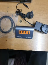 Splitter Power-Adapter Gen2-Hub ORICO USB3.1 Aluminum Super-Speed Samsung 10gbps 