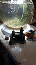 Castle-Tower-Ornaments Decoration Aquarium-Accessories Fish-Tank