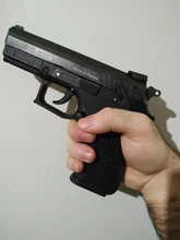 Funda de guante antideslizante para la mayoría de pistolas Glock 17 19, accesorios de caza, pistola táctica, funda de agarre de goma, revista