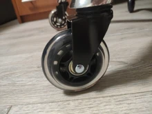 Furniture Hardware Wheels Replacement Rubber Caster Swivel Safe-Rollers Office-Chair