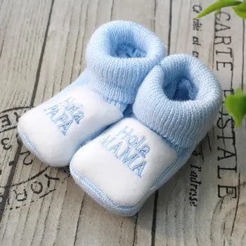 

Shoes baby toddler girl solid Star sneaker fashion cotton soft antiskid Sole newborn Infant first Walker