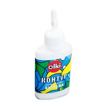 

Acrylic 'contour for glass and ceramics (7365 White)