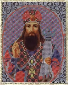 

C9212 set for embroidery with beads 'St. Tikhon Bishop задонский'