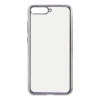 

Mobile cover Huawei Y6 2018 KSIX Flex Metal Transparent