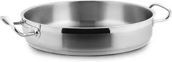 

Lacor-57640-paella pan without lid 40x8cm Inox 18% Cr.