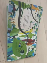 Libro educativo en 3D con dibujo de animales del Zoo para niños y bebés, libro de lectura con solapa