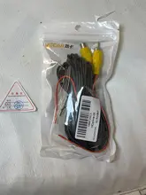 Cable-Cord Trigger-Wire Video-Extension Parking-Camera Female Car-Reverse-Rear-View 15-20-Meters