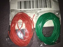 Cable de cableado resistente al calor, Cable de silicona blando, conector 12AWG, 14AWG, 16AWG, 18AWG, 20AWG, 22AWG, 24AWG, 26AWG, 28AWG, 30AWG
