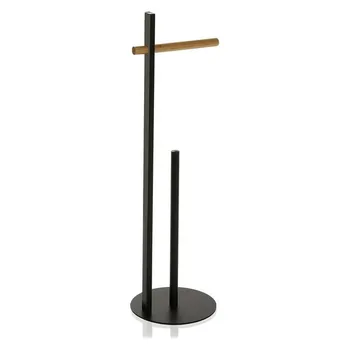 

Free-Standing Towel Rack Steel (20 x 68 x 20,3 cm) Black