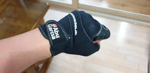 ABU Garcia-guantes de pesca de cuero de alta calidad, cómodos, antideslizantes, para pesca al aire libre, 1 par