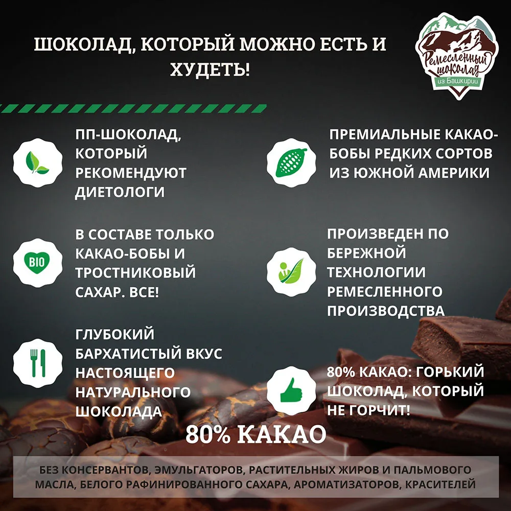 Рисунок 6 - Шоколад Ремесленный шоколад из