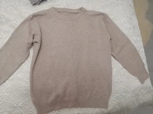 Hirsion-suéter holgado de gran tamaño para mujer, jersey básico de punto elegante, cuello redondo, suave, de Cachemira, para invierno, 2020