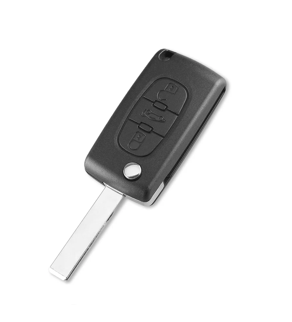 Peugeot 207 307 308 Anahtar peugeot Kumanda kabi Pil bёlmeli