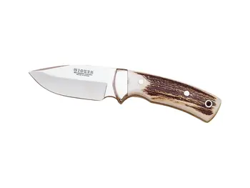 

Joker CC20 Pecari skinned knife with deer antler and 8,5 cm inox blade.
