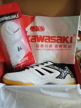 Kawasaki-zapatos de bádminton profesionales para hombre y mujer, zapatillas deportivas transpirables antideslizantes, K-063, 2019