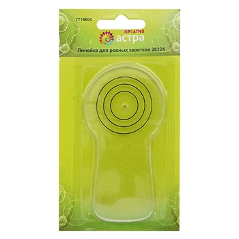 

Ruler for smooth curls