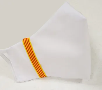 

Face mask with flag Catalonian. Masks that no need filter, rubber in side, hidrofuragado mas woven tnt inteior