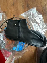 Calcetines de cuero de oveja para hombre y mujer, calcetines de orador musulmán, Wudhu, musulmán, de oración islámica, Khuffain Quff Khuff