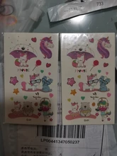 Juego de 10 láminas de tatuajes temporales calcomanías de unicornio para niños, tatuaje de fiesta impermeable