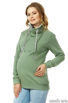

Худи для беременных и кормящих мам MUM'S ERA САНДРА Одежда для беременных Одежда для кормления ребенка Слингоодежда