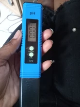 Bolígrafo LCD digital medidor del pH cuya precisión es 0,1, calibrador automático para agua, vino, orina, piscina y acuario