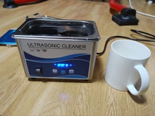 Limpiador ultrasónico Digital 60W sonicador baño 40Khz degas para joyería de plata de oro gafas jade collar óxidos aceite de óxido lavadora