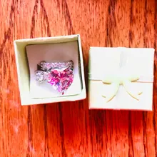 Sona-Conjunto de anillos de compromiso de Plata de Ley 925 y circonita cúbica de 8 quilates, para hombre y mujer, joyería Vintage para fiesta