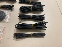 Tubo termocontraíble para reparación de conectores, color negro, rojo, verde, azul o amarillo, 2:1, para envoltura de cables de alambre, diámetro de 1, 2, 3, 5, 6, 8 y 10mm