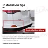 Para Toyota RAV4 2016, 2017 de 2022 Multi-Funciones LED parachoques trasero de luz de freno y luz antiniebla dinámica intermitente trasero Luz ► Foto 2/6