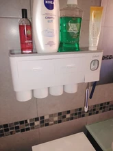 Rack Toothpaste-Dispenser Bathroom-Accessories Magnetic BAISPO Toiletries-Storage Automatic