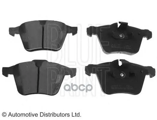Колодки Тормозные Jaguar Fx 09-/Xj 10- Передние Blue Print Adj134202 Blue Print арт. ADJ134202