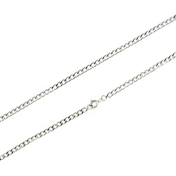 

Chain 925 Sterling silver m 60cm. Curb Chain. [5751]